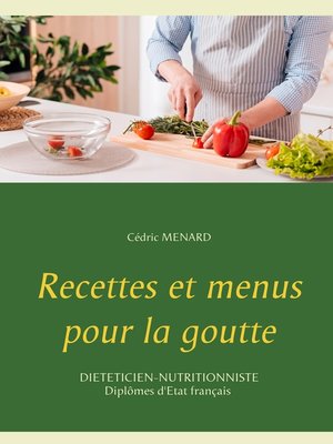 cover image of Recettes et menus pour la goutte